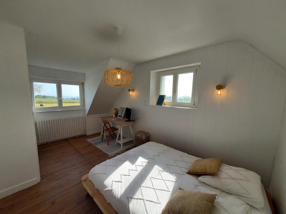 Maison Au Coeur Du Bourg, Plages A Pied Plougasnou Eksteriør bilde