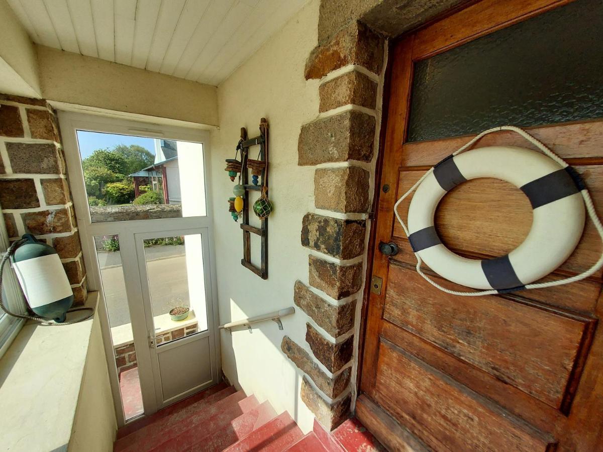 Maison Au Coeur Du Bourg, Plages A Pied Plougasnou Eksteriør bilde