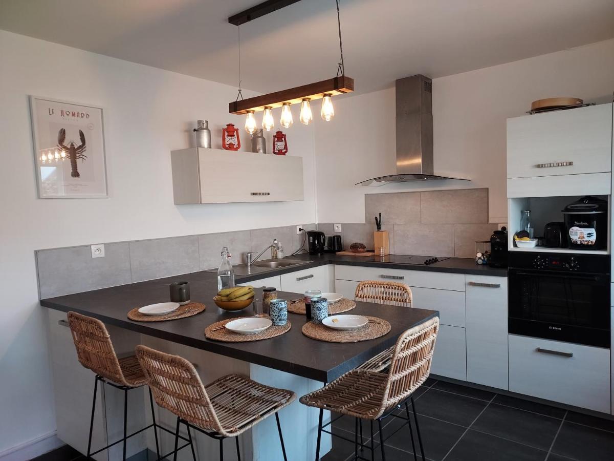 Maison Au Coeur Du Bourg, Plages A Pied Plougasnou Eksteriør bilde