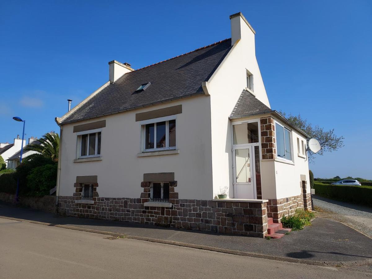 Maison Au Coeur Du Bourg, Plages A Pied Plougasnou Eksteriør bilde